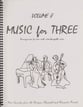 Music for Three, Vol. 8 Part 1 Flute/Oboe/Violin cover